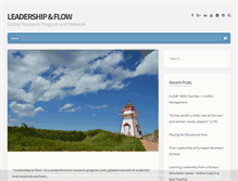 Tablet Screenshot of flowleadership.org
